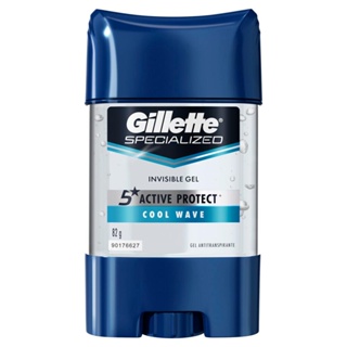 Desodorante Gel Antitranspirante Gillette Cool Wave 82g em Oferta na Shopee