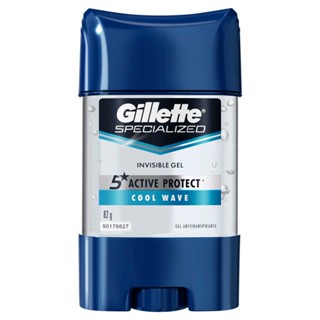 Desodorante Gel Antitranspirante Gillette Cool Wave 82g