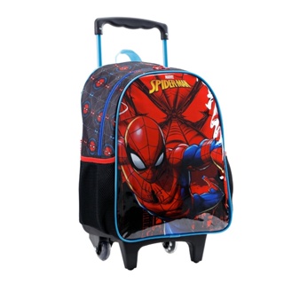 Mochila/Mala Infantil com Rodinha Escolar 30x40cm Spider Man Homem-Aranha Marvel Xeryus em Oferta na Shopee