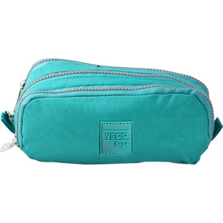 Estojo 3 Divisorias Nylon Liso Yepp