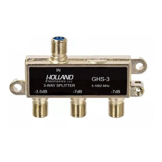 Divisor De Sinal De Antena 1x3 Uhf Vhf Satélite Net Htdv - Holland