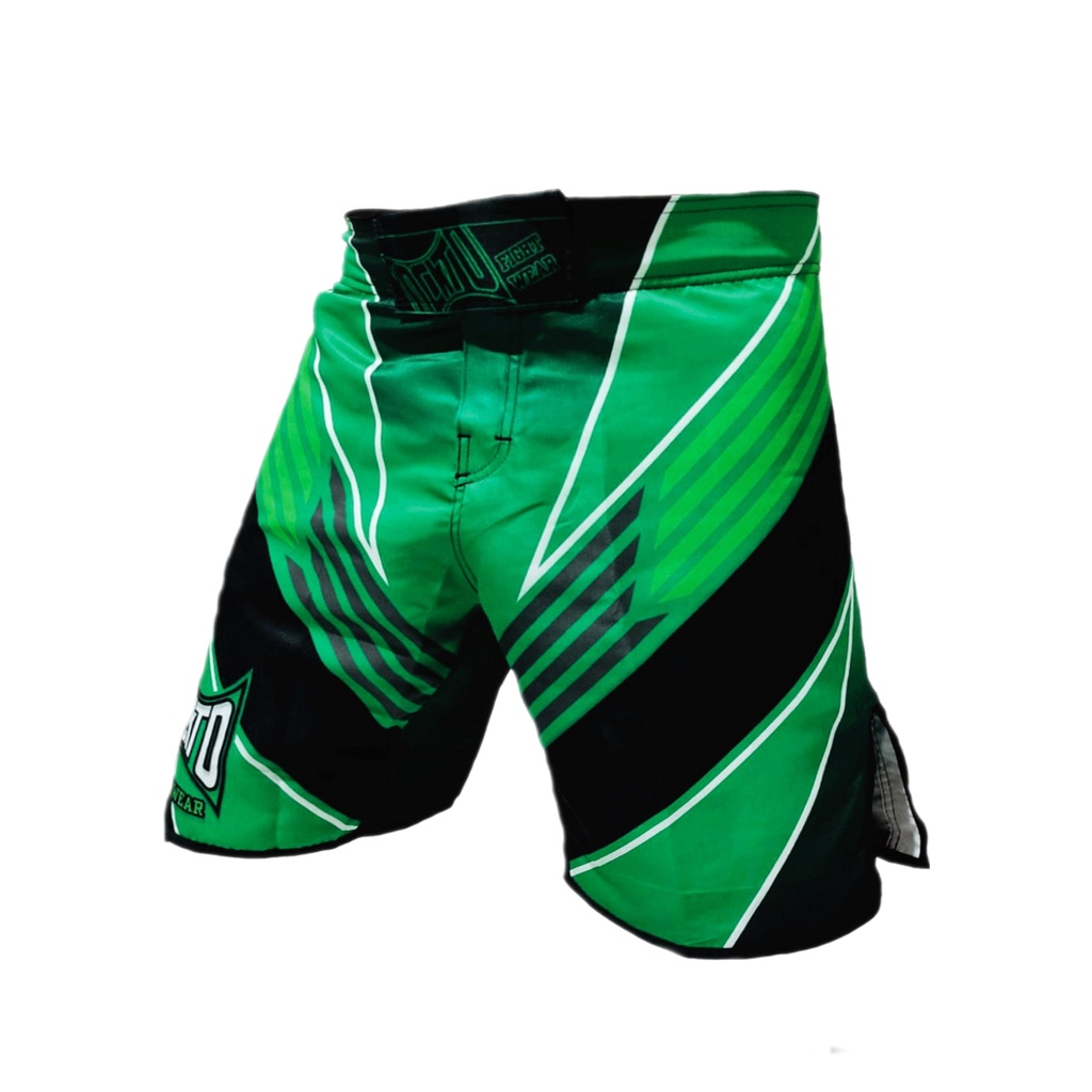 Short Bermuda Mma Muay Thai BJJ Ockto Ultimate Verde