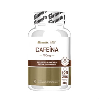 Cafeína 120 Cápsulas Growth 100mg