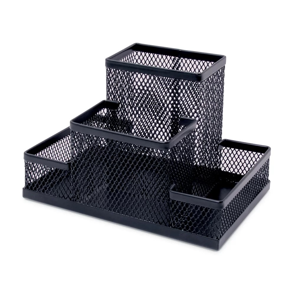 porta coisas para mesa aramado organizador para escritório papelaria