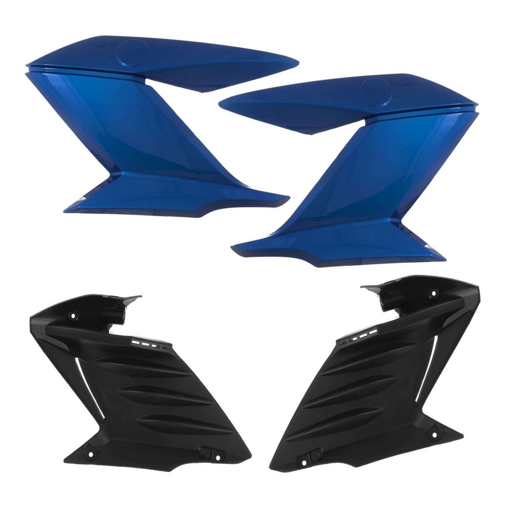 Kit Carenagem Lateral Interna Do Tanque Aba Asa Para Moto Yamaha Fazer 150 2014 2015 2016 2017 2018 2019 2020 2021 2022