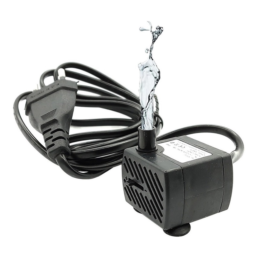 Bomba Submersa Bombinha Fonte De Água Para Aquário 180 L/h Bivolt
