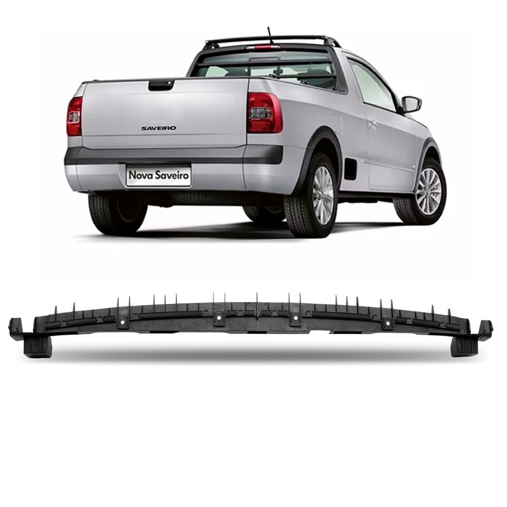 Suporte Guia Parachoque Traseiro Saveiro G5 / G6 / G7 2010 a 2020 em Oferta na Shopee
