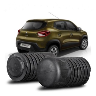 Par Batente Tampa Traseira Kwid 2017 2018 2019 2020 2021 2022 2023 Borracha Renault