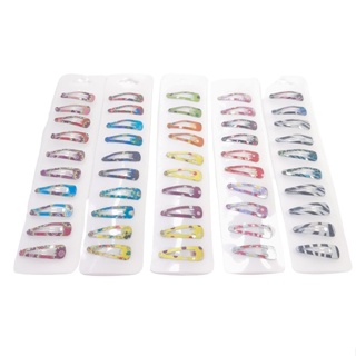 Presilha Pra Cabelo Mini Tic Tac Estampada Infantil 20 Pares em Oferta na Shopee