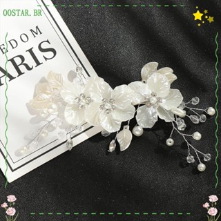 Pentes De Cabelo OOSTAR Acessórios Para Casamento Clipes De Noiva De Cristal
