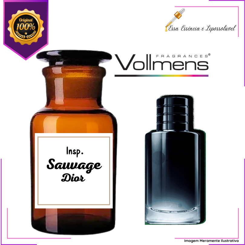 Essência Vollmens Premium Selvagem Homme - O Toque Sofisticado da Perfumaria Importada Masculina em Oferta na Shopee