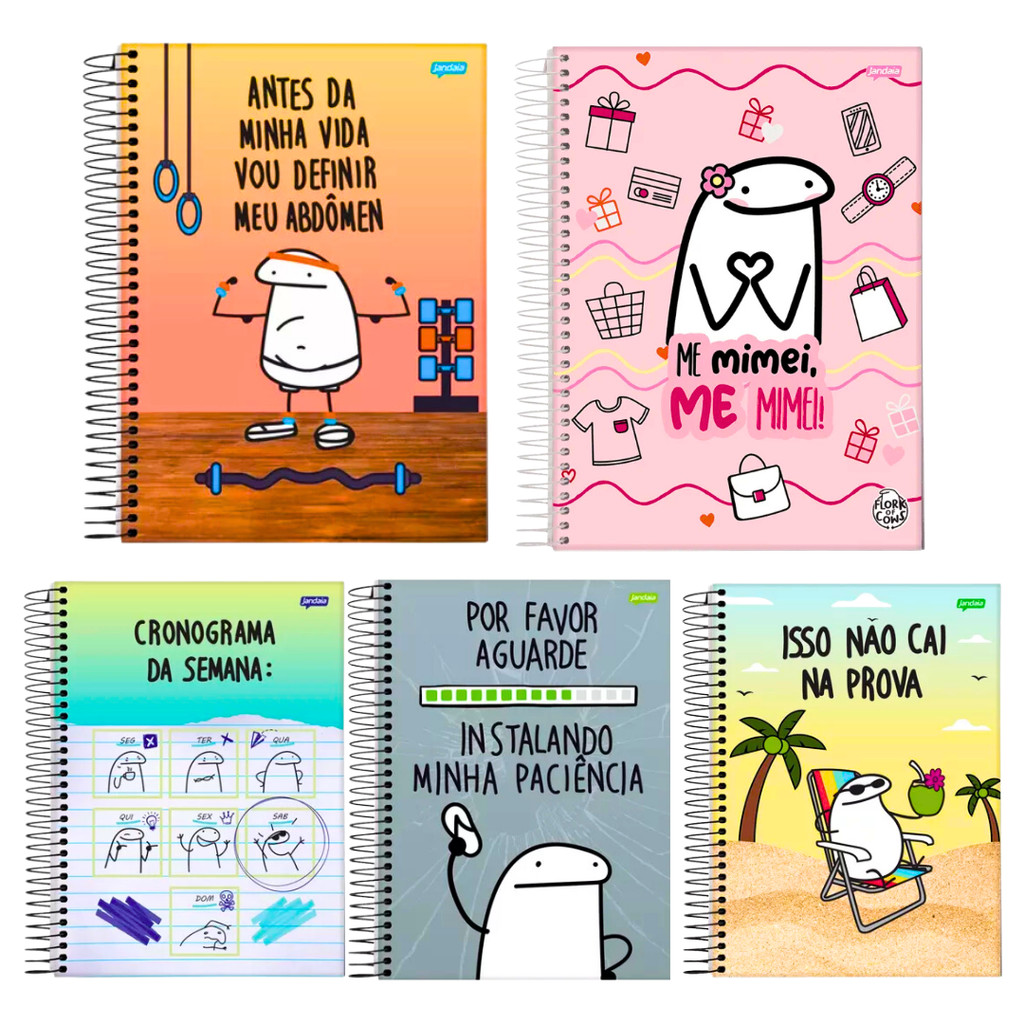 Caderno 1 Matéria Flork: Onde Comprar | BuscaProdutos