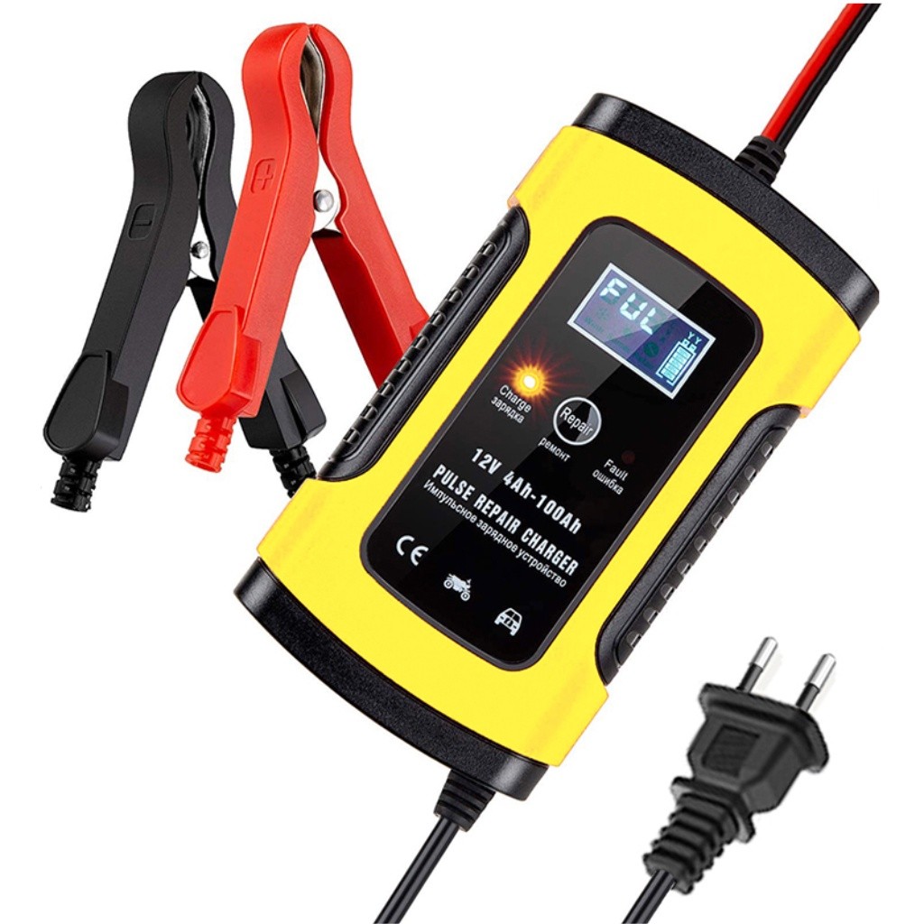 Carregador Smart Bateria Moto 12v Carro Jet Ski 4 - 100ah