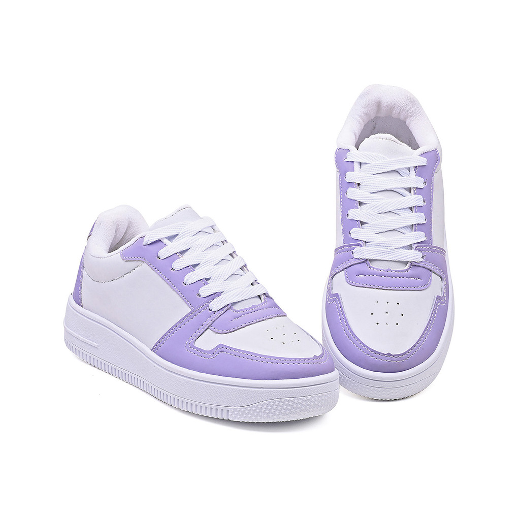 Tênis Parvaneh Feminino Casual Roxo em Oferta na Shopee