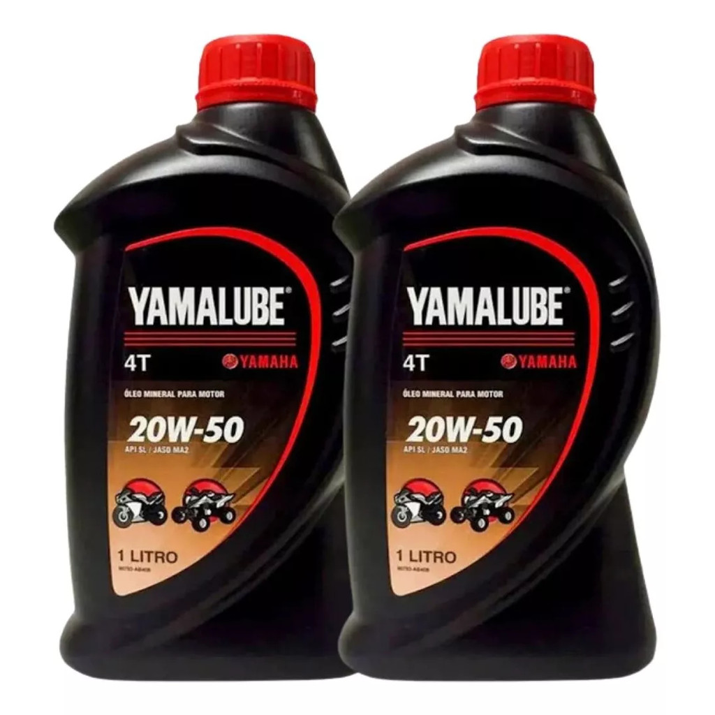 KIT 2 OLEO YAMALUBE 4T 20W50 MINERAL - Spare Parts and Accessories for Vehicles