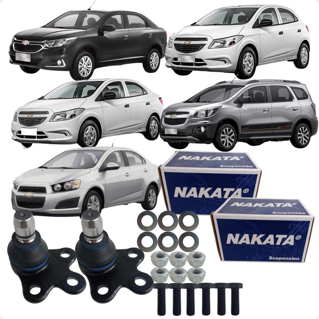 Par Pivô Bandeja Onix Prisma Cobalt Spin Sonic Nakata em Oferta na Shopee