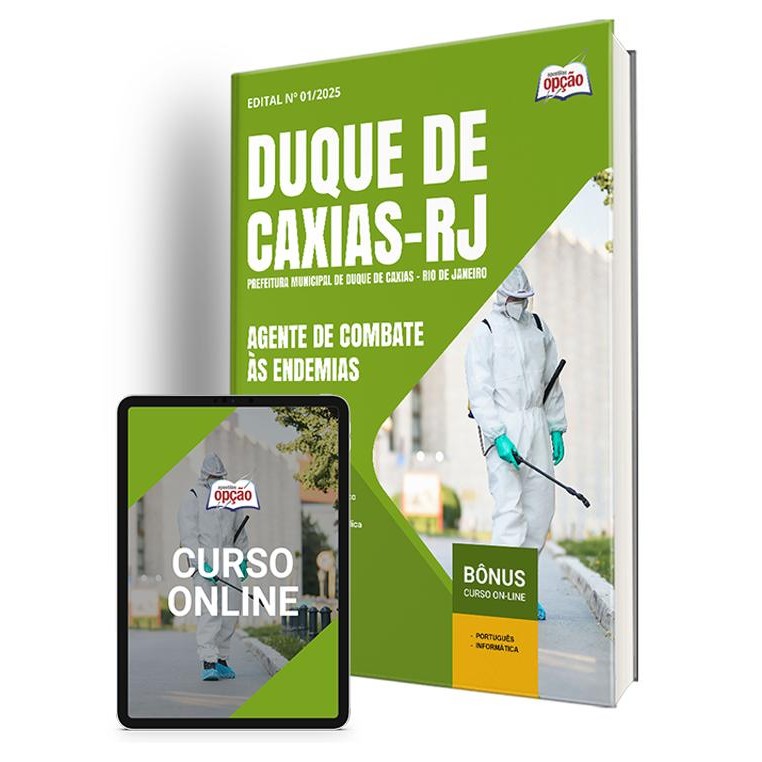 Apostila Prefeitura de Duque de Caxias - RJ  - Agente de Combate às Endemias