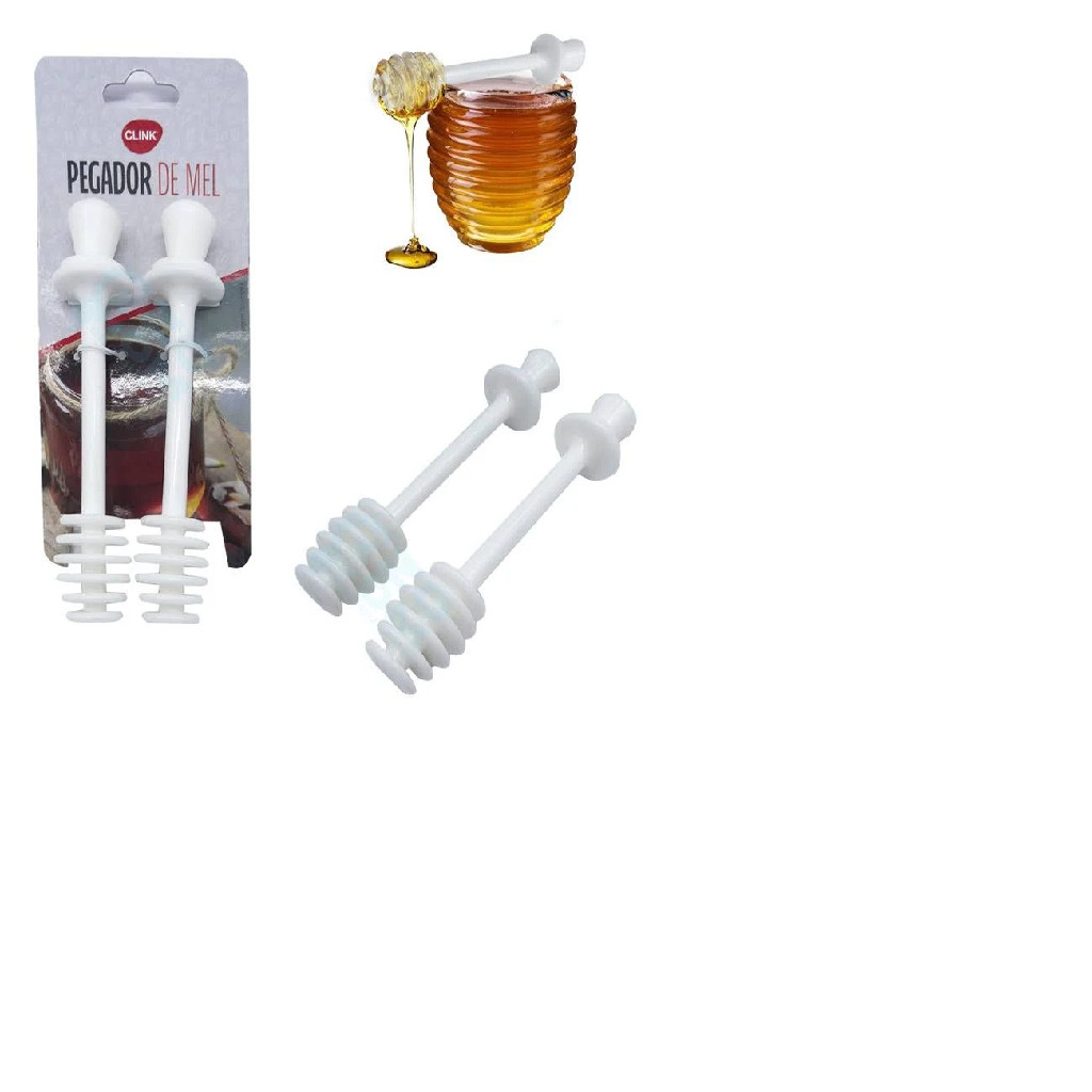 Pegador de Mel de  Plástico Com 2 Peças - Clink em Oferta na Shopee