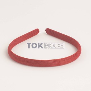 12 Tiaras Arcos Encapadas Forradas 10mm - Vermelho