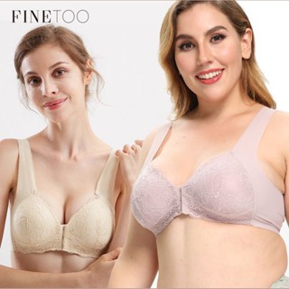 Finetooo Soutien De Renda Para Mulher Sexy Respirável E Confortável Fivela Frontal