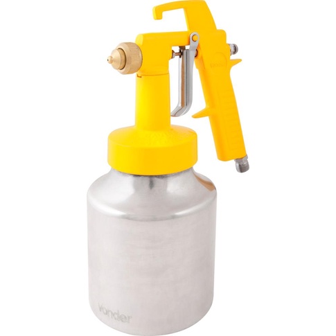 Pistola para Pintura Ar Direto 1,3mm 5,6 Pcm Caneca Alumínio Vonder em Oferta na Shopee