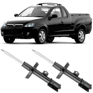 2 Amortecedor Chevrolet Montana 2004 a 2010 Dianteiro Passageiro Nakata em Oferta na Shopee