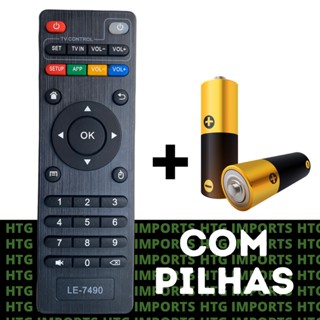 Controle Remoto Tv Box Universal 4k Mx9 Tx3 Tx2 Tx9 Mxq Pro 4k