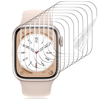 Película Protetora De Tela Soft Hydrogel Para Relógios Apple Série 9 8 7 6 SE 5 4 3 2 1 Ultra 2 49MM 45MM 41MM 42MM 40MM 44MM 38MM Não Vidro iWatch