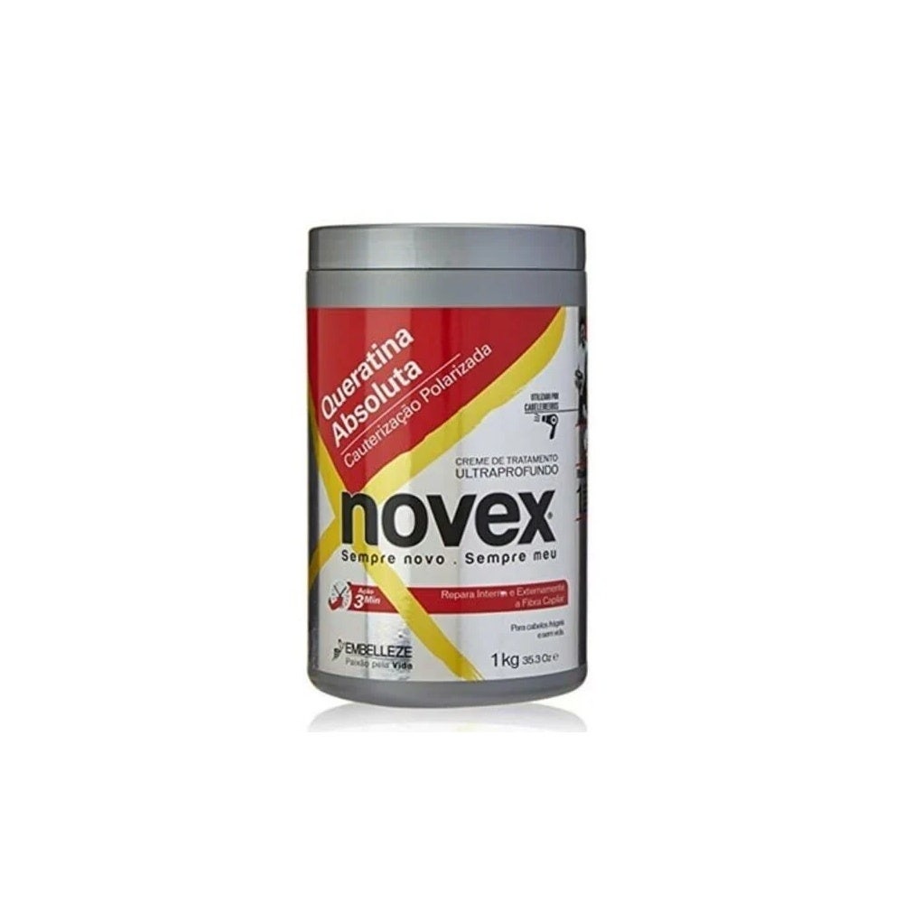 Creme De Tratamento Novex Queratina Absoluta 1Kg em Oferta na Shopee