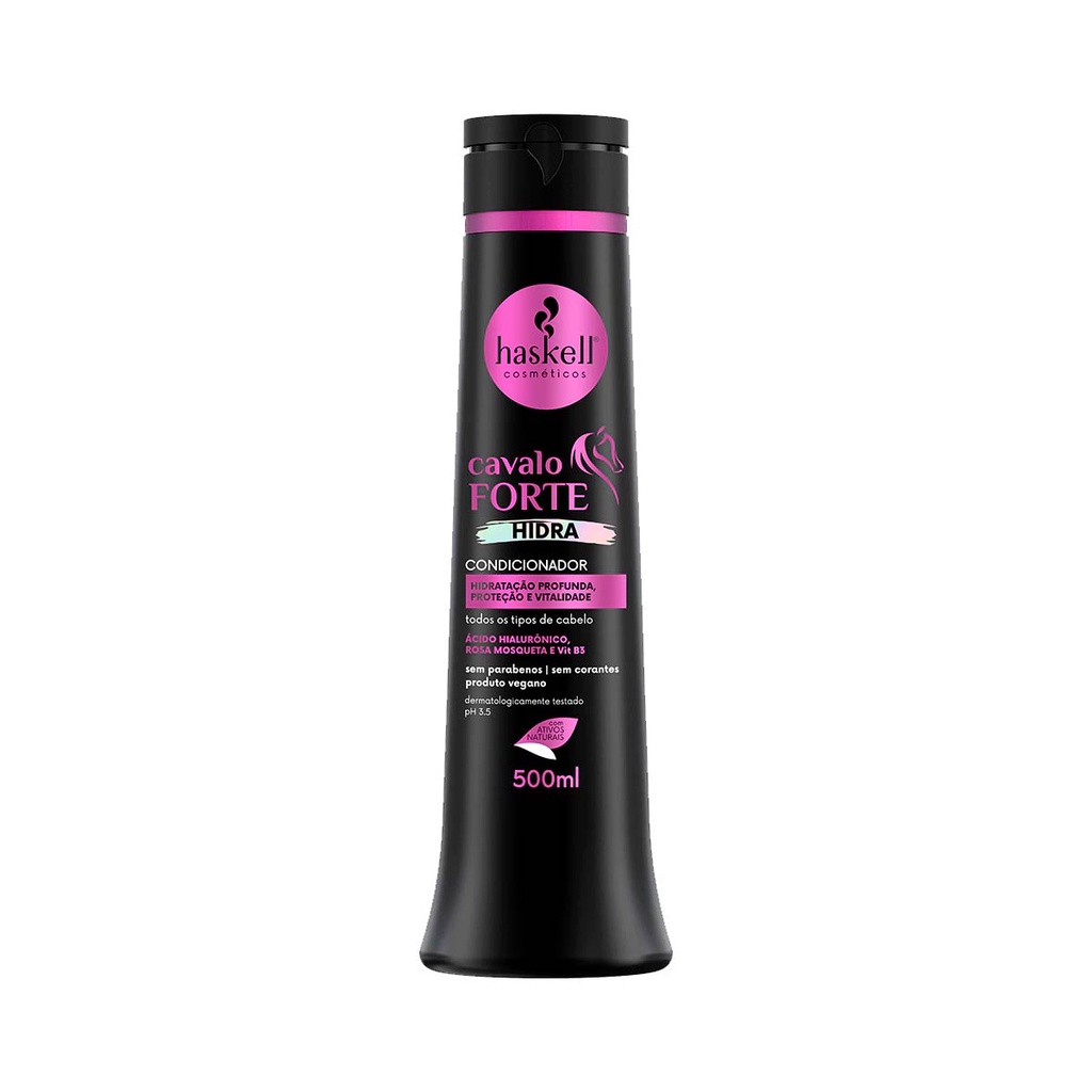 Haskell Cavalo Forte Hidra Condicionador Hidratação 500ml