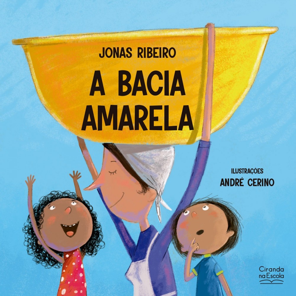 Livro Literatura infantil A bacia amarela