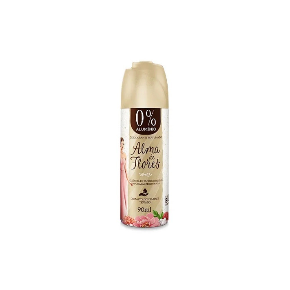 Desodorante Líquido Alma De Flores Brancas 90ml em Oferta na Shopee