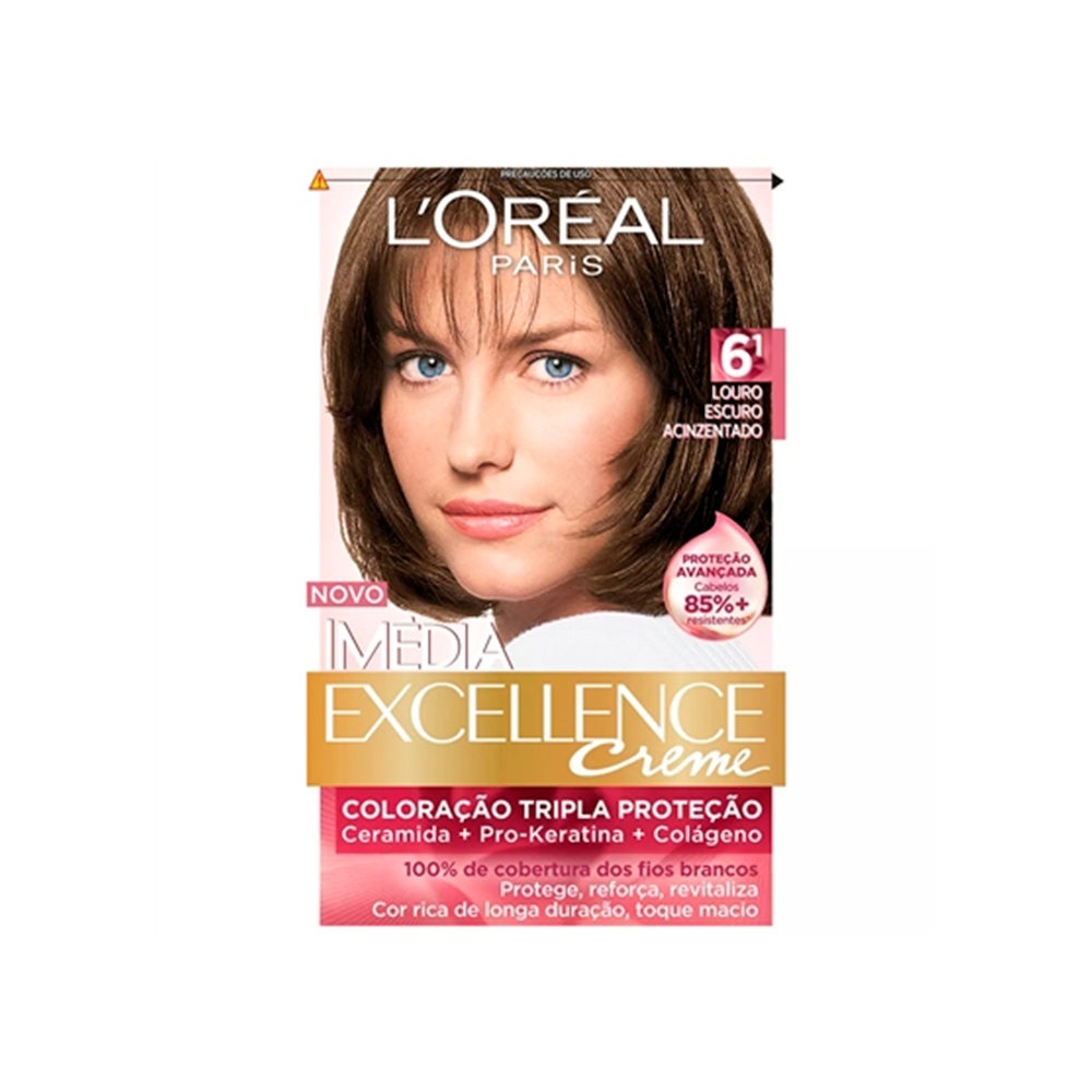 Tintura Imédia 6.1 Louro Escuro Acinzentado em Oferta na Shopee