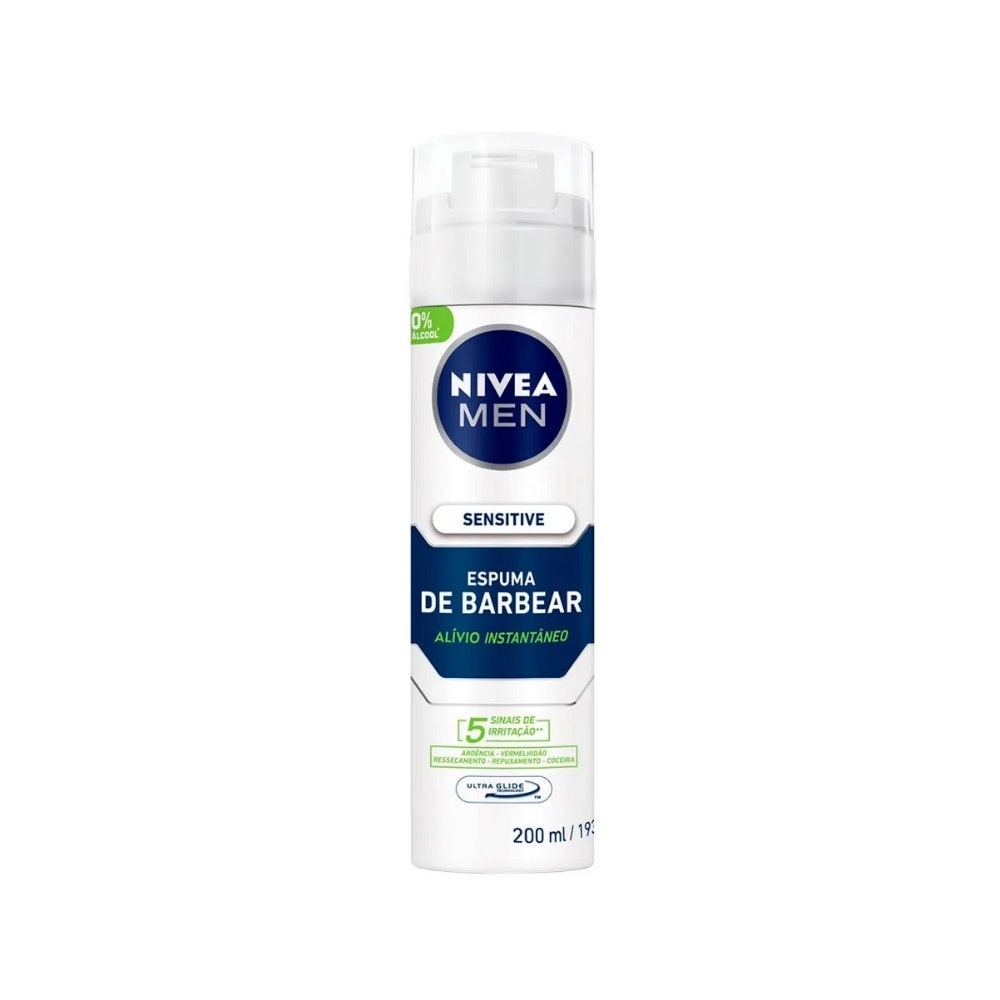 Espuma Barbear Nivea Sensitive 193g