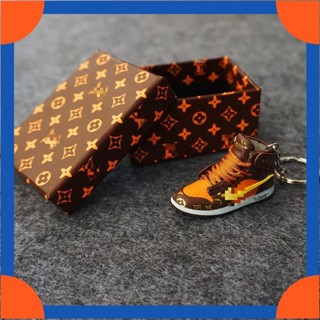 whit Caixa shoes Chaveiro Tênis 3D