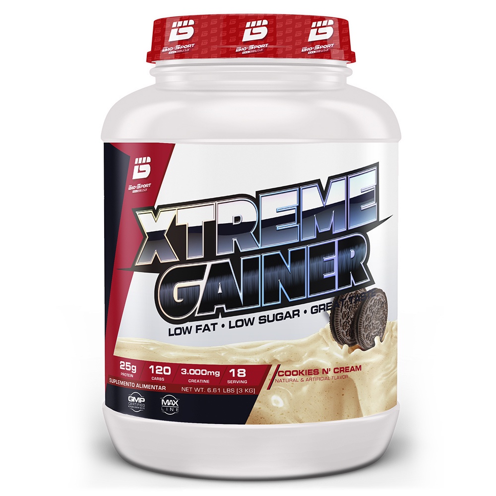 Hipercalórico Massa Xtreme Gainer 3Kg - Bio Sports USA