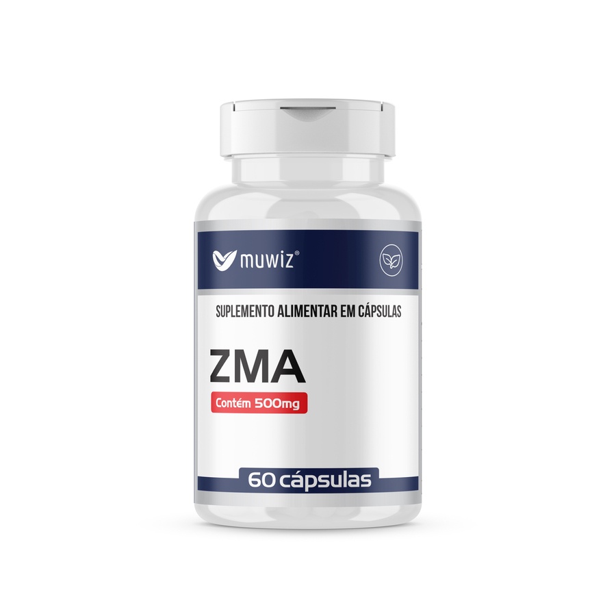 ZMA 500mg (60 Cápsulas) MUWIZ