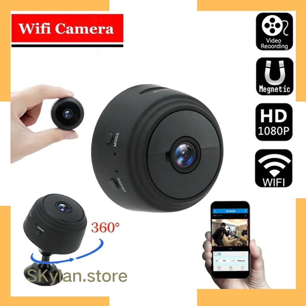 CM-01 Mini Câmera WiFi Monitoramento sem fio Segurança Proteção Remote Monitor Camcorders Video
