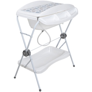 Banheira de Bebe Desmontavel com Trocador Kiddo Shower Grafite em Oferta na Shopee