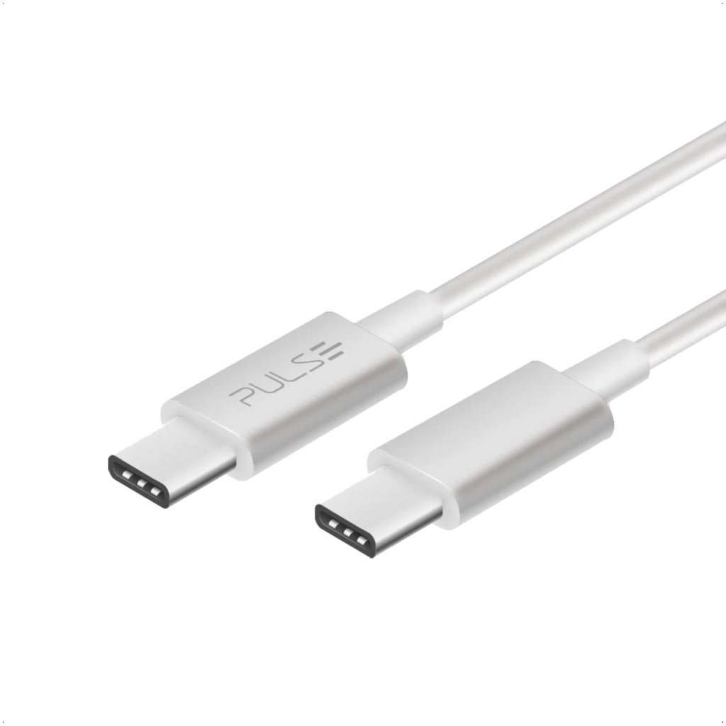 Cabo USB-C 1.2 Metro velocidade de Transmissão 480mpbs Branco Pulse Multilaser - WI426