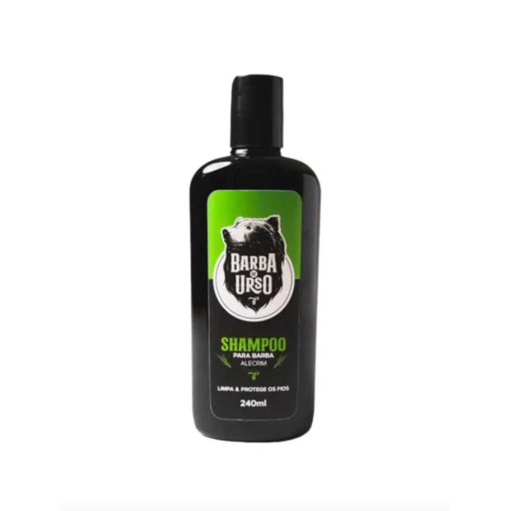 Shampoo Para Barba  Alecrim -  Barba de Urso 240ml