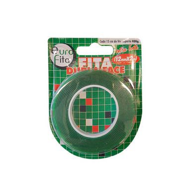 Fita Dupla Face Extra Forte - 12mm x 2m - 01 Unidade - Home & Living
