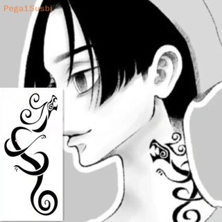Pega1Susbi Anime Tóquio Revengers Tattoo Cosplay Adesivo Tatuagem Temporária À Prova D