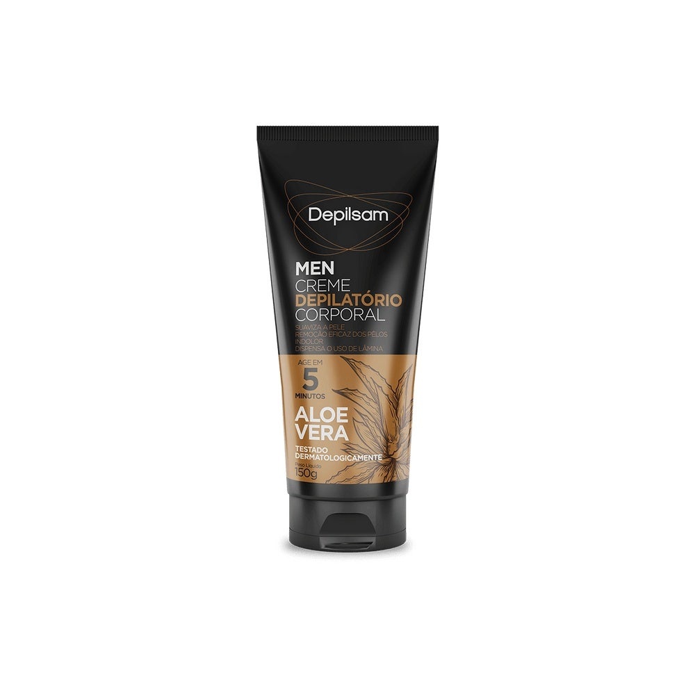 Creme Depilatório Corporal Depilsam Men Sports 150g em Oferta na Shopee