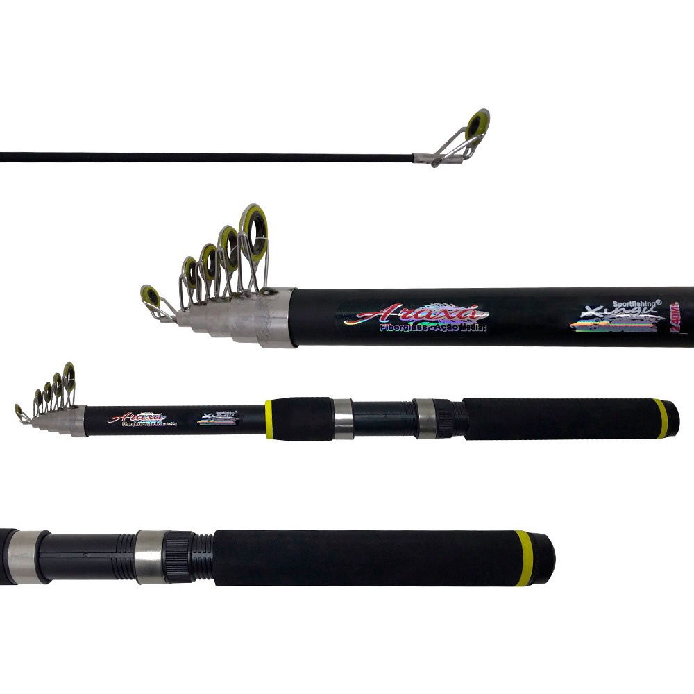 Vara Telescopica Para Molinete 2,10m Araxa Xingu em Oferta na Shopee