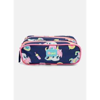 Estojo Duplo Unicórnio Kawaii - Puket