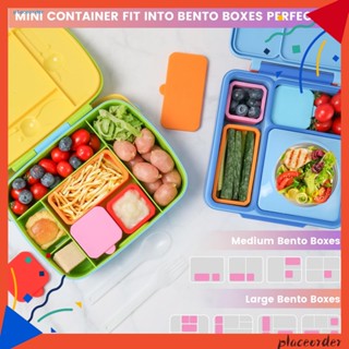 Reusable Silicone Snack Container Portable Food Containers 2pcs Leak-proof Salad Dressing with Sealed Lids Eco-friendly for Southeast