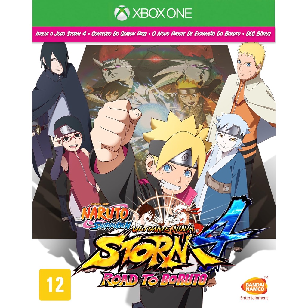 Naruto Shippuden Ultimate Ninja Storm 4 Road To Boruto Xbox One BR Midia Fisica - Gaming & Consoles