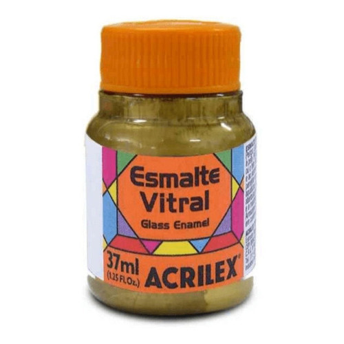 Tinta Que Imita Ouro No Vidro Porcelana - Ouro Fake