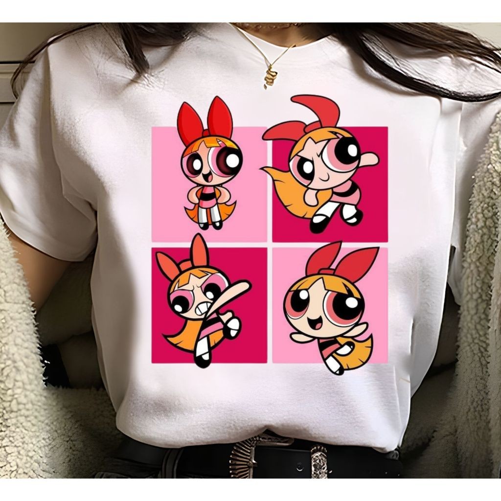 Camiseta adulta - florzinha SuperPoderosa